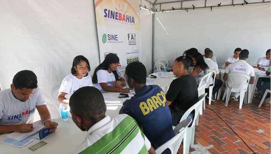 SineBahia oferece 104 vagas para o dia 24 de outubro, quarta-feira; confira